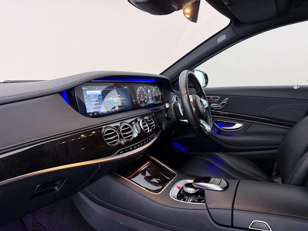 Mercedes-Benz S Class 2.9 S350ld Amg Line Executive G-tronic Euro 6 Black #4