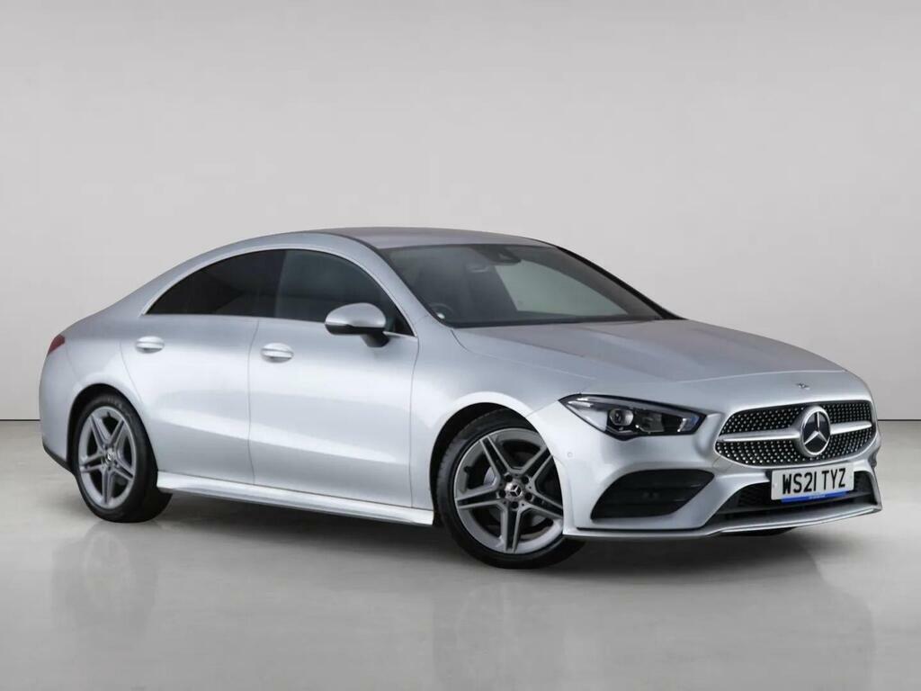 Mercedes-Benz CLA Class 1.3 Cla180 Amg Line Coupe 7G-dct Euro 6 Ss Silver