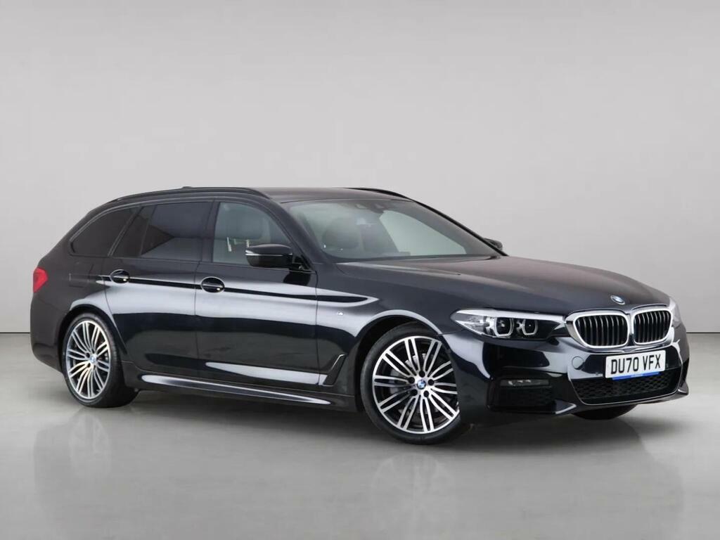 BMW 5 Series 2.0 520D Mht M Sport Touring Euro 6 Ss Black