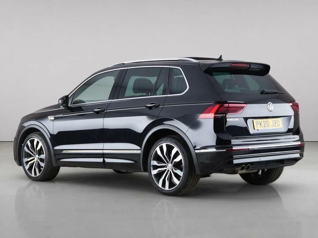 Volkswagen Tiguan 2.0 Tdi R-line Tech Dsg Euro 6 Ss PK20JZO Black #6