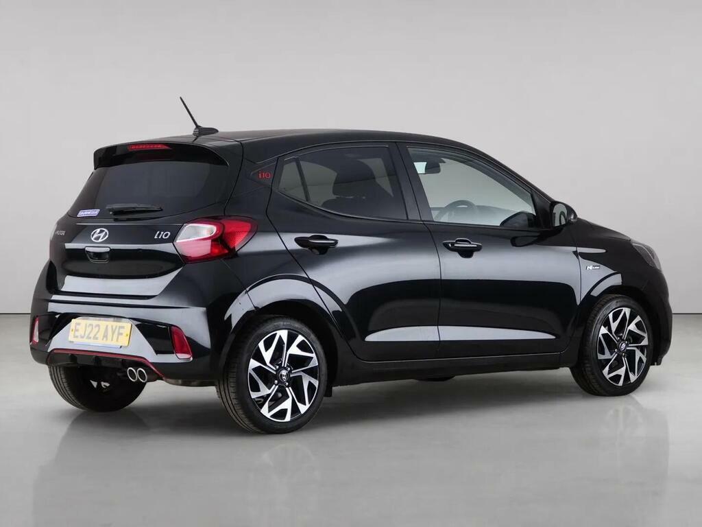 Hyundai I10 1.0 T-gdi N Line Euro 6 Ss EJ22AYF Black #6