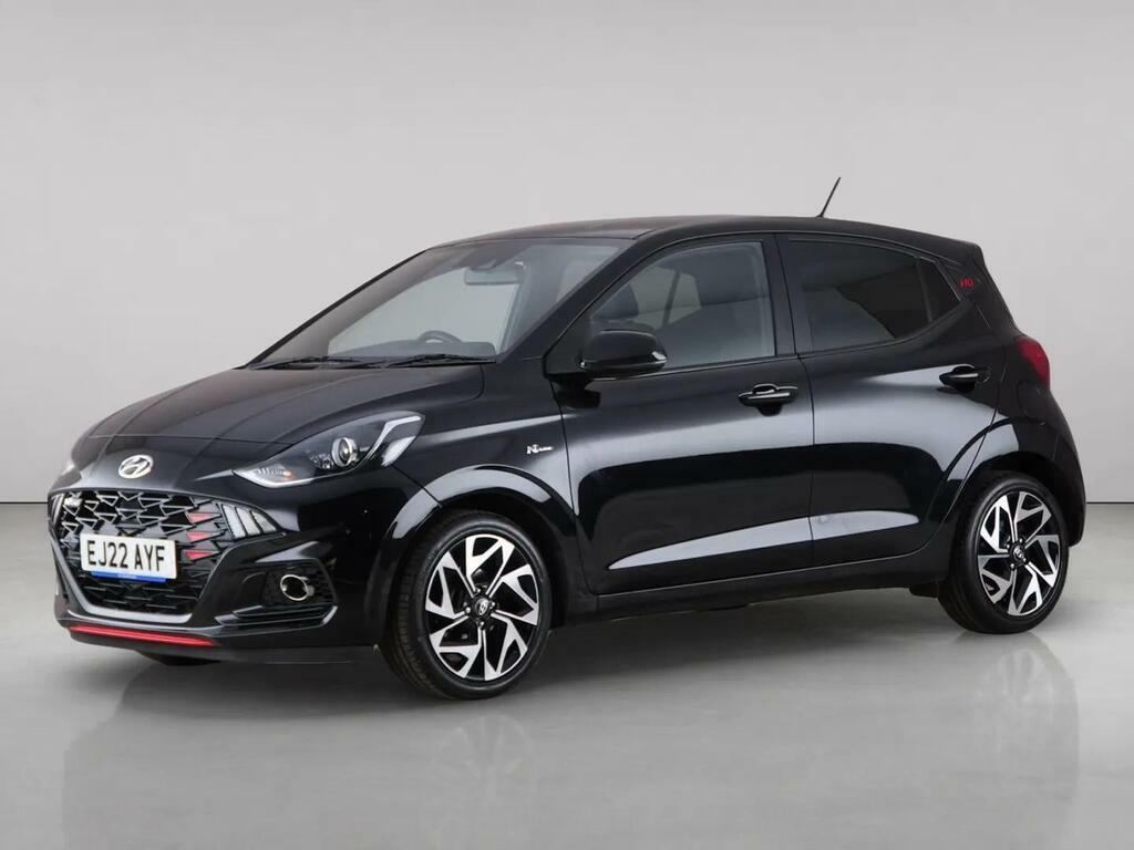 Hyundai I10 1.0 T-gdi N Line Euro 6 Ss EJ22AYF Black #2