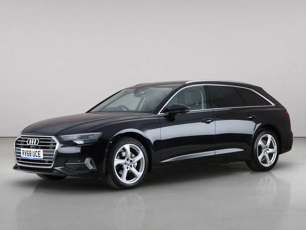 Audi A6 Avant 2.0 Tdi 40 Sport S Tronic Euro 6 Ss RV68UCE Black #2