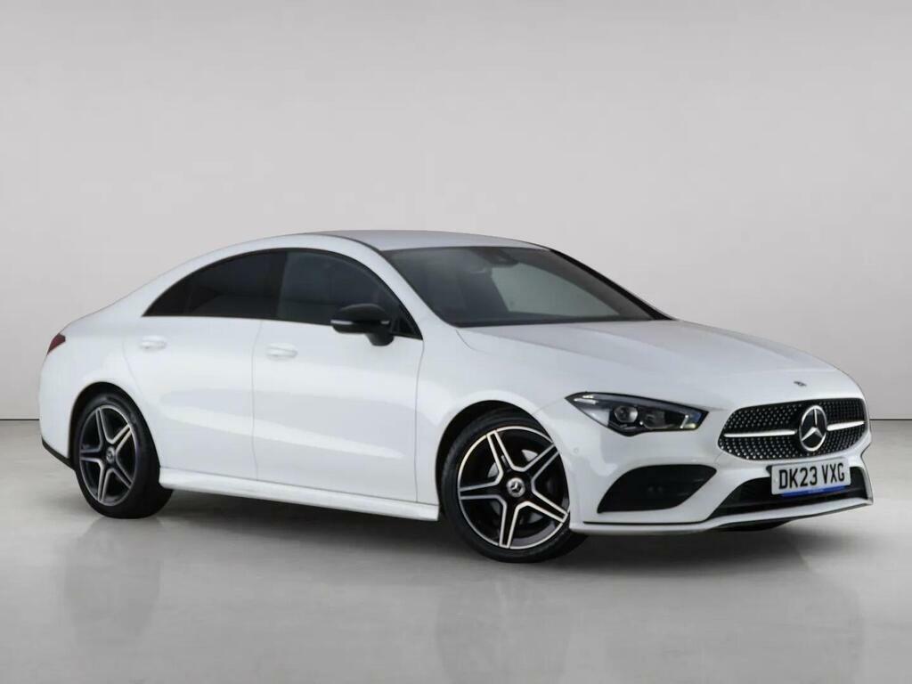 Mercedes-Benz CLA Class 1.3 Cla180 Amg Line Executive Coupe 7G-dct Euro White