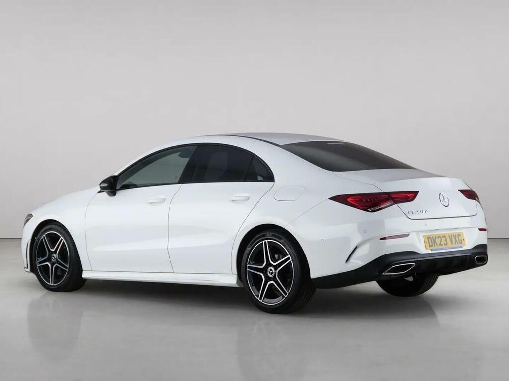 Mercedes-Benz CLA Class 1.3 Cla180 Amg Line Executive Coupe 7G-dct Euro DK23VXG White #6