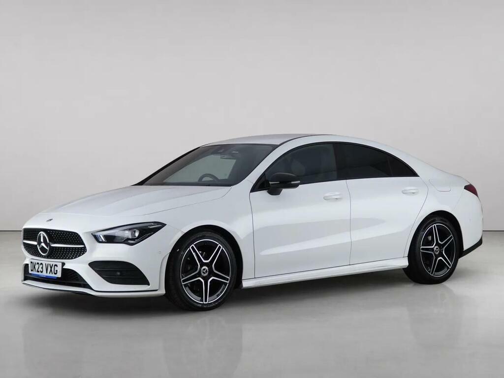Mercedes-Benz CLA Class 1.3 Cla180 Amg Line Executive Coupe 7G-dct Euro DK23VXG White #2