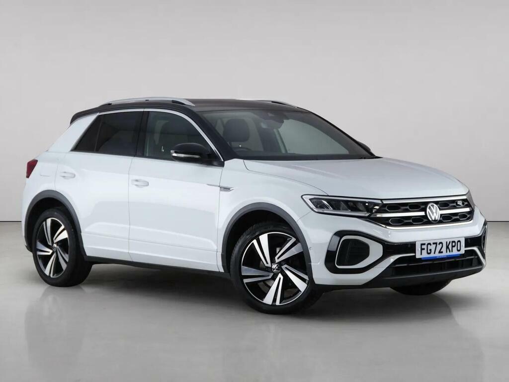 Volkswagen T-Roc 1.5 Tsi R-line Dsg Euro 6 Ss White