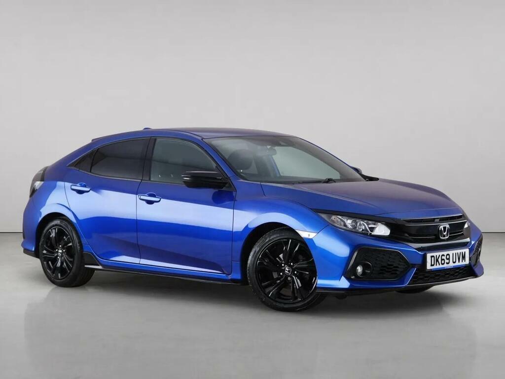 Honda Civic 1.0 Vtec Turbo Sport Line Cvt Euro 6 Ss Blue