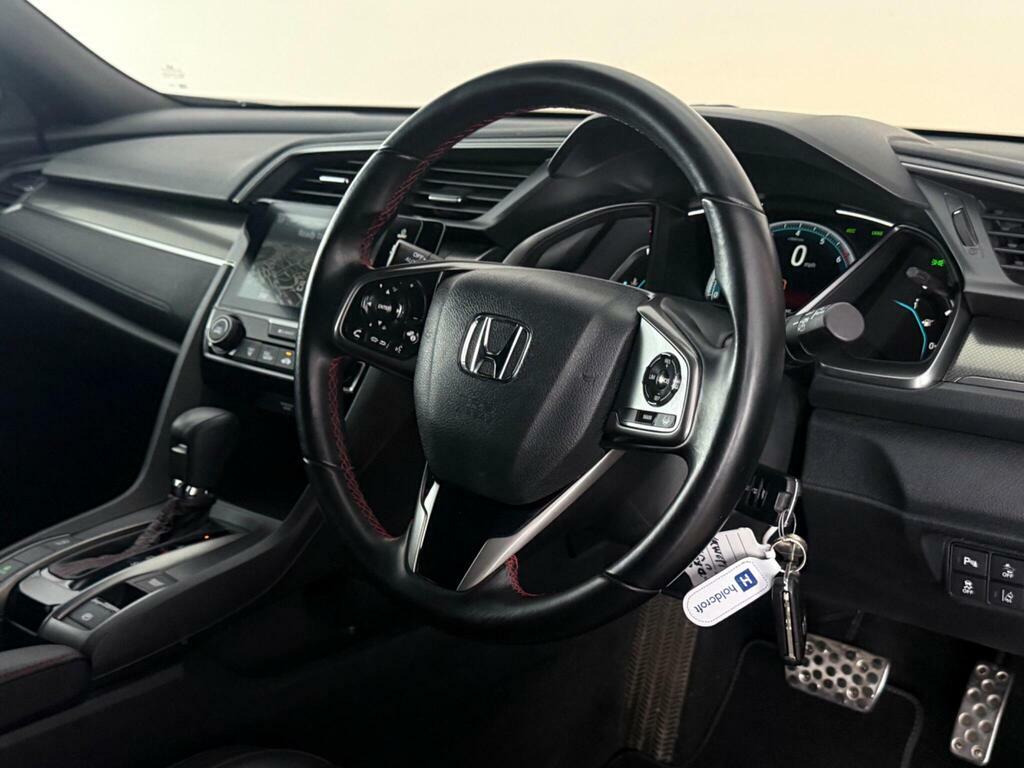 Honda Civic 1.0 Vtec Turbo Sport Line Cvt Euro 6 Ss DK69UVM Blue #3