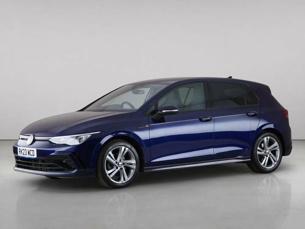 Volkswagen Golf 1.5 Etsi Mhev R-line Dsg Euro 6 Ss RK23WCD Blue #2