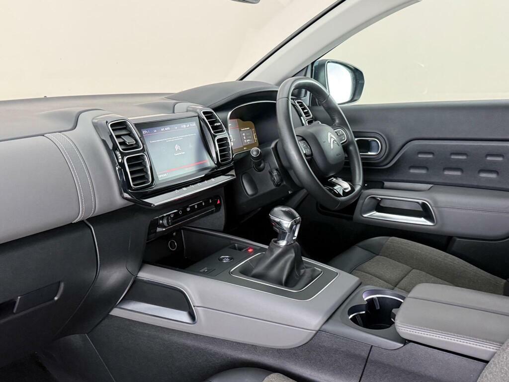 Citroen C5 Aircross 1.2 Puretech Shine Euro 6 Ss FP22NKJ Blue #4