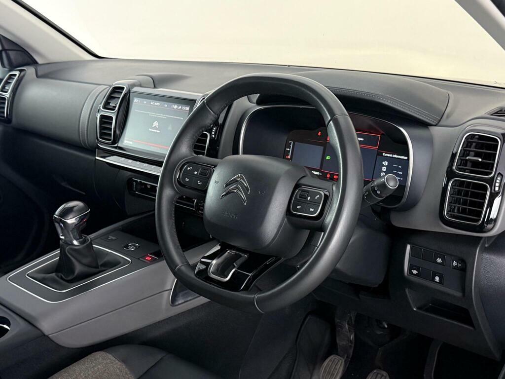 Citroen C5 Aircross 1.2 Puretech Shine Euro 6 Ss FP22NKJ Blue #3