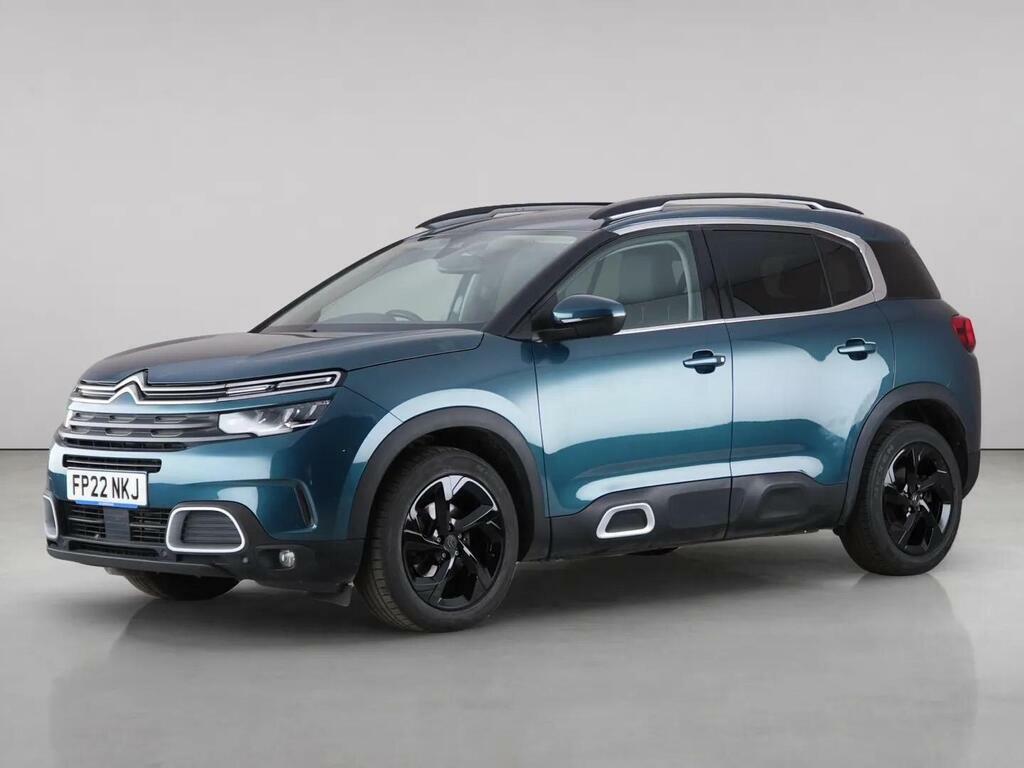 Citroen C5 Aircross 1.2 Puretech Shine Euro 6 Ss FP22NKJ Blue #2