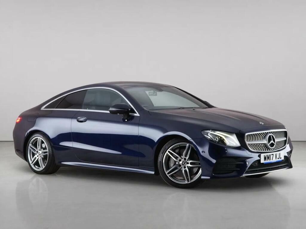 Mercedes-Benz E Class 2.0 E300 Amg Line G-tronic Euro 6 Ss Blue