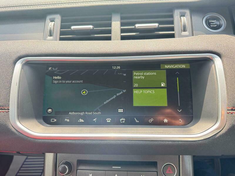 Land Rover Range Rover Evoque Td4 Hse Dynamic FM68OMR Black #3