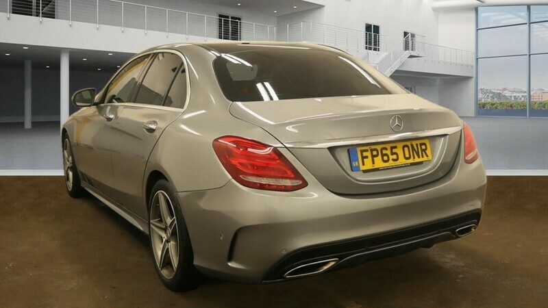 Mercedes-Benz C Class C200 Amg Line Premium FP65ONR Silver #4