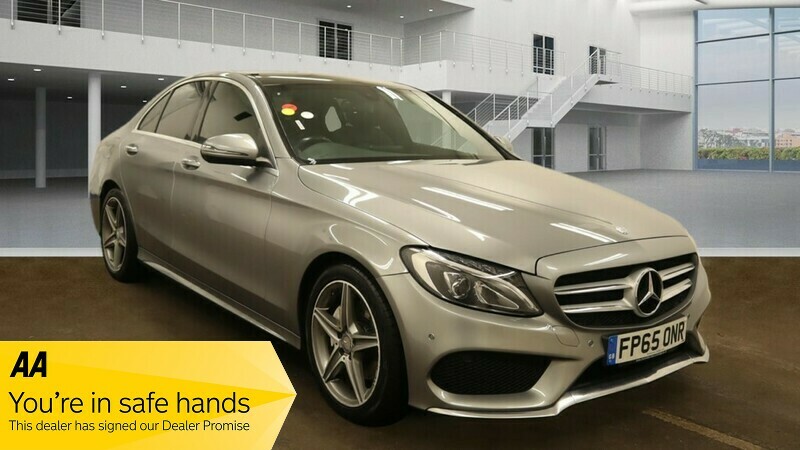 Mercedes-Benz C Class C200 Amg Line Premium Silver