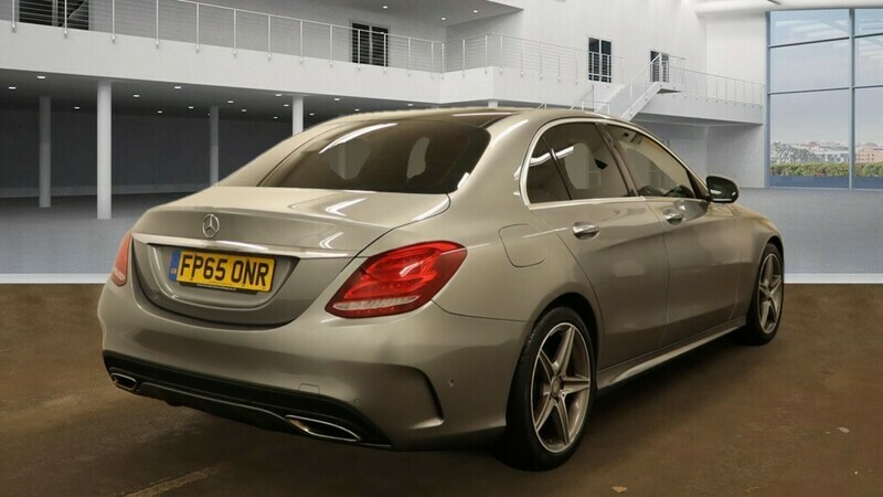Mercedes-Benz C Class C200 Amg Line Premium FP65ONR Silver #2