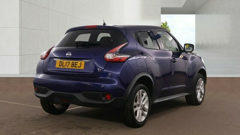 Nissan Juke N-connecta Xtronic Blue #4