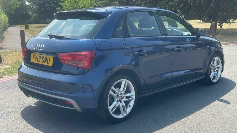 Audi A1 Sportback Tfsi S Line Blue #5