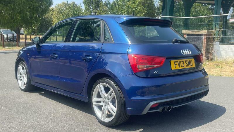 Audi A1 Sportback Tfsi S Line Blue #4