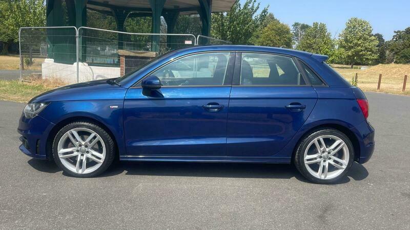 Audi A1 Sportback Tfsi S Line Blue #6