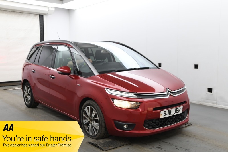 Citroen Grand C4 Picasso Grand Bluehdi Exclusive Plus Red