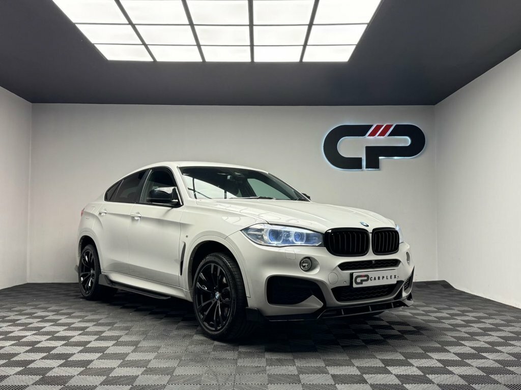 BMW X6 3L M Sport ND68TWP White #4