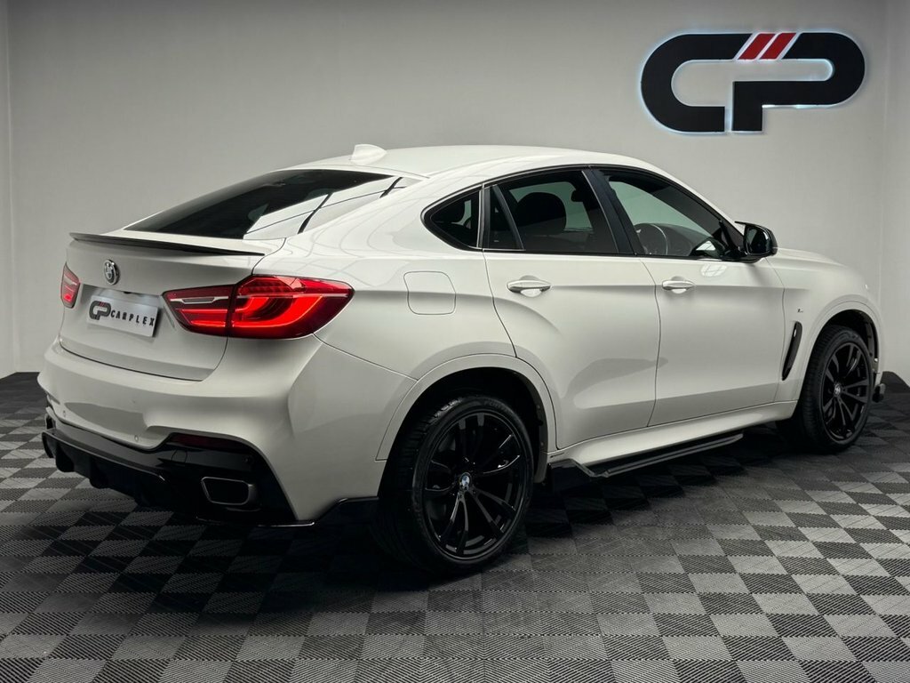 BMW X6 3L M Sport ND68TWP White #2