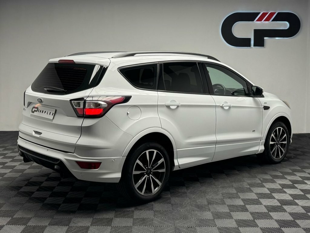 Ford Kuga 2L St-line AMZ1246 White #2