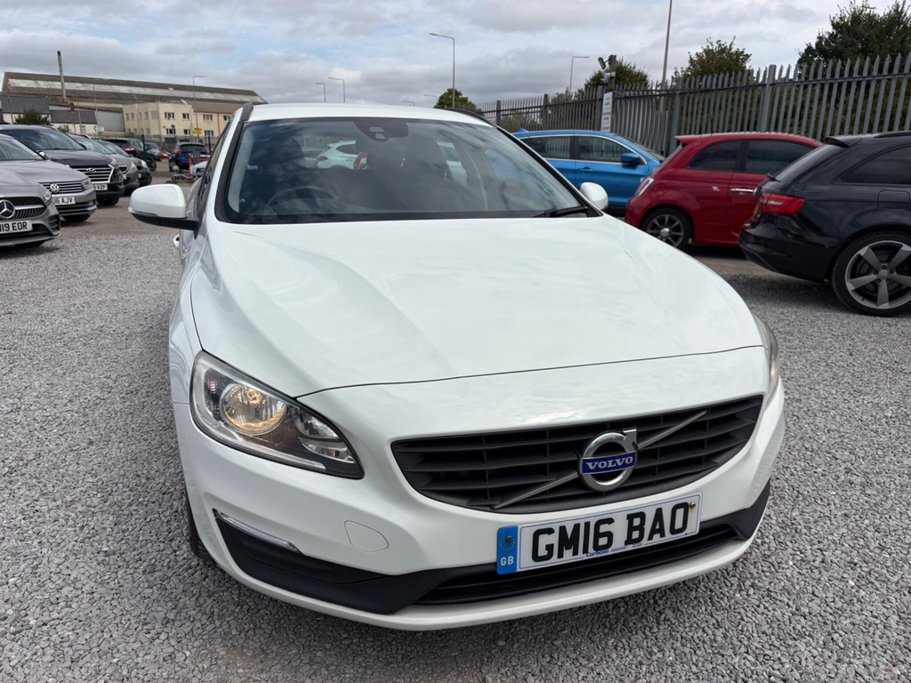 Volvo V60 2.0 D4 Business Edition Euro 6 Ss White #6
