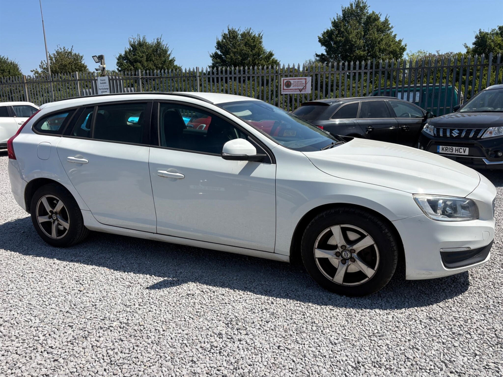 Volvo V60 2.0 D4 Business Edition Euro 6 Ss White #3