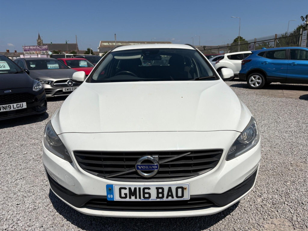 Volvo V60 2.0 D4 Business Edition Euro 6 Ss White #5