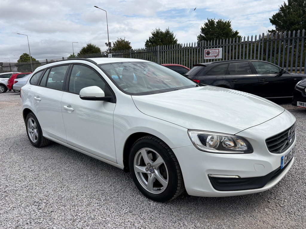 Volvo V60 2.0 D4 Business Edition Euro 6 Ss White #5