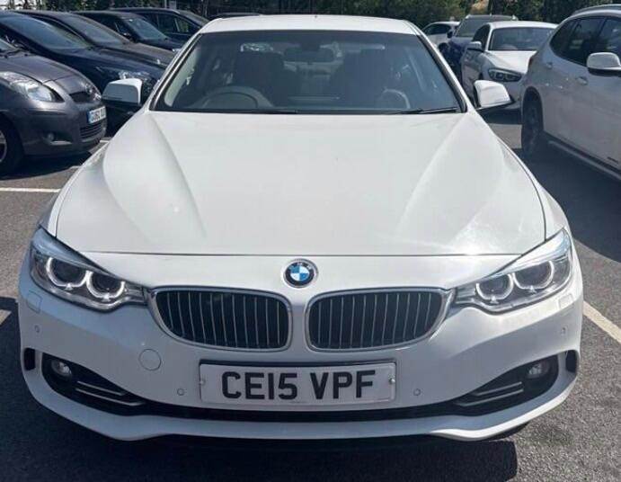 BMW 4 Series 2.0 Luxury Euro 6 Ss White #2