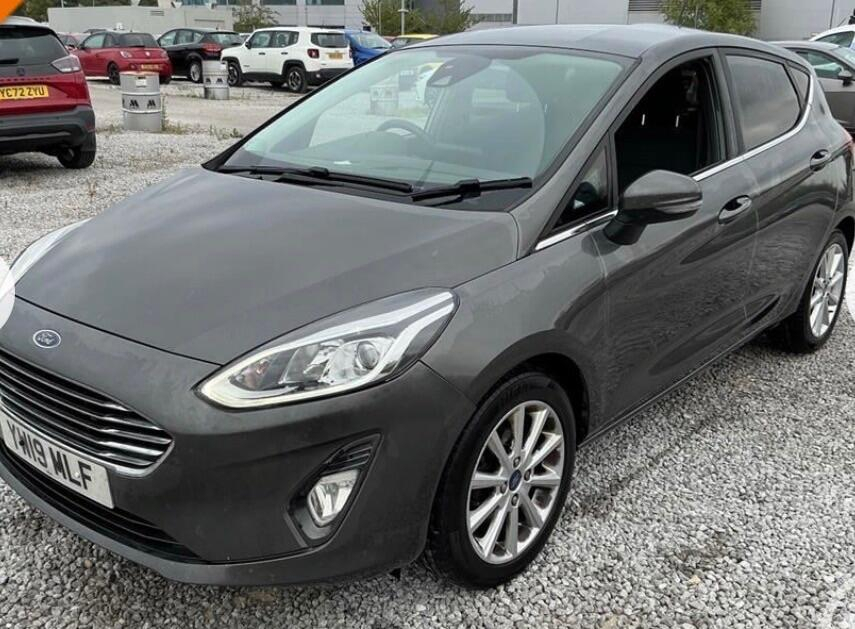 Ford Fiesta 1.0T Ecoboost Titanium Euro 6 Ss Grey #2