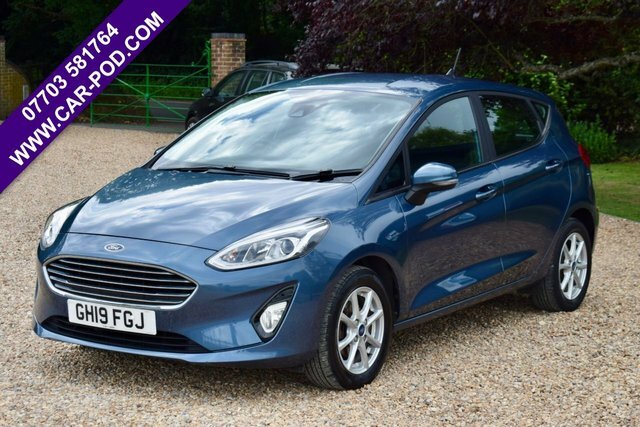 Ford Fiesta 1.0T Ecoboost Gpf Zetec Hatchback Manua Blue #3