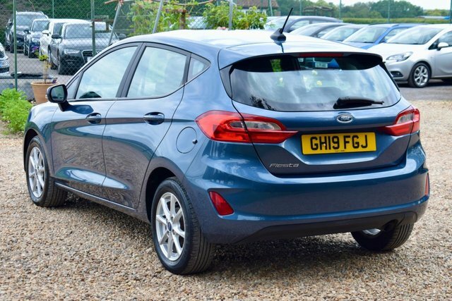 Ford Fiesta 1.0T Ecoboost Gpf Zetec Hatchback Manua Blue #5