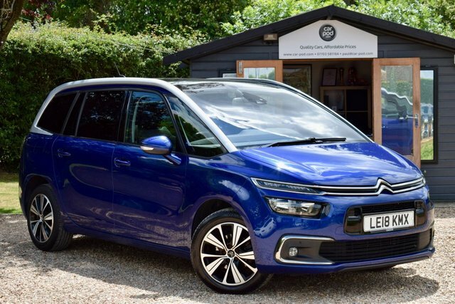 Citroen Grand C4 SpaceTourer 1.2 Puretech Flair Mpv Euro 6 S Blue