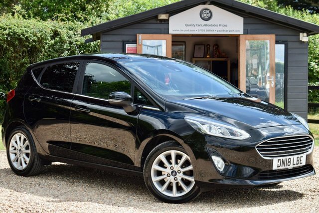 Ford Fiesta 1.0T Ecoboost Titanium Hatchback Black