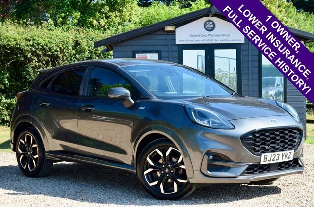 Ford Puma 1.0T Ecoboost Mhev St-line X Suv Hybrid Grey