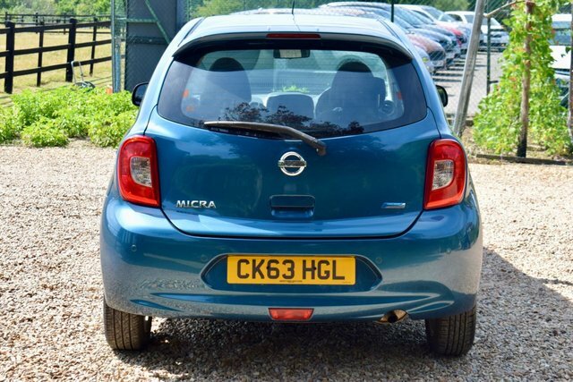 Nissan Micra 1.2 Acenta Hatchback Euro 5 80 Blue #6