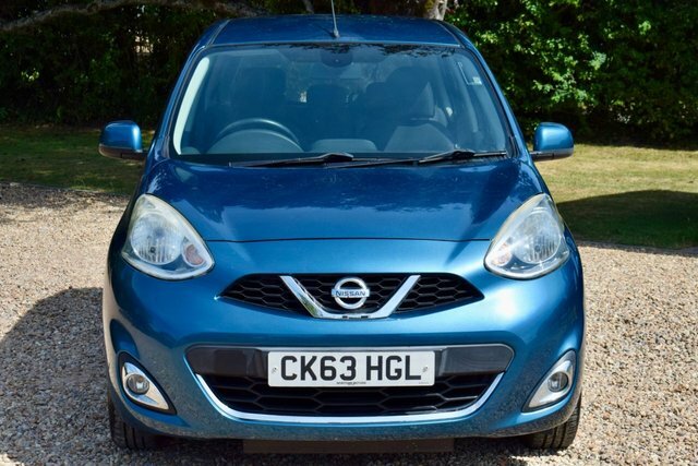 Nissan Micra 1.2 Acenta Hatchback Euro 5 80 Blue #2