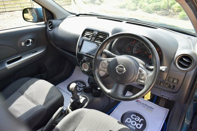 Nissan Micra 1.2 Visia Hatchback Euro 5 80 P Silver #20