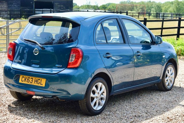 Nissan Micra 1.2 Visia Hatchback Euro 5 80 P Silver #11
