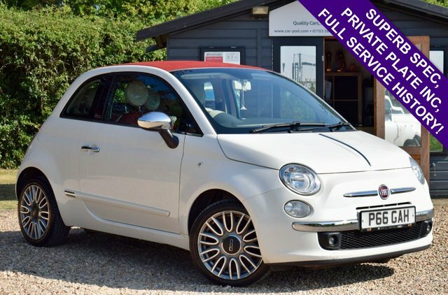 Fiat 500C 0.9 Twinair Cult Convertible Eur White