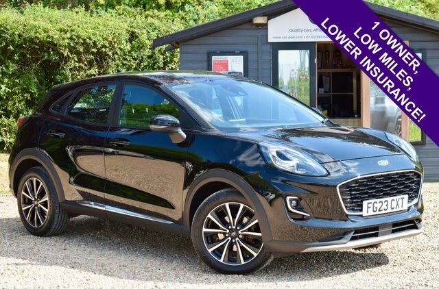 Ford Puma 1.0T Ecoboost Mhev Titanium Suv Hybrid Black