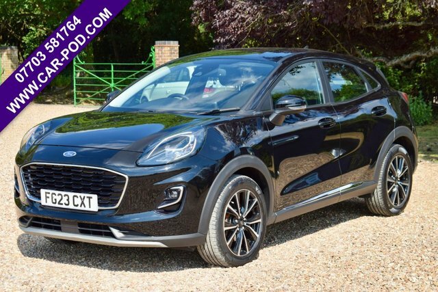 Ford Puma 1.0T Ecoboost Mhev Titanium Suv Hybrid Black #3
