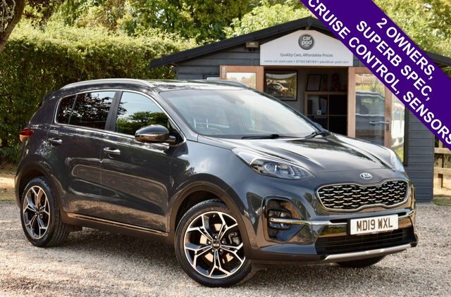 Kia Sportage 1.6 T-gdi Gt-line Suv Euro 6 S Grey