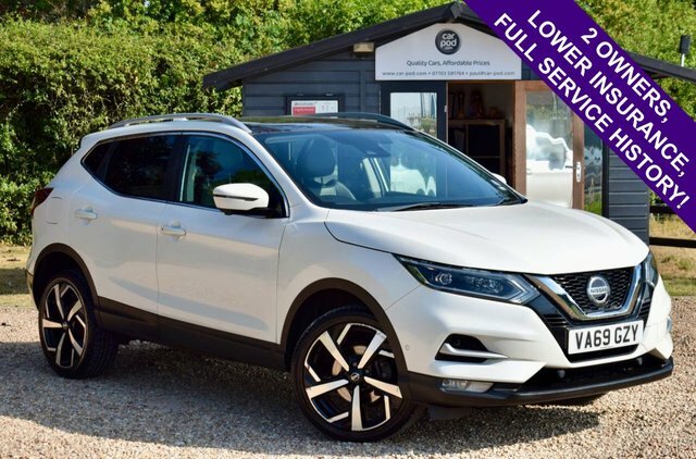 Nissan Qashqai Dig-t Tekna Suv White